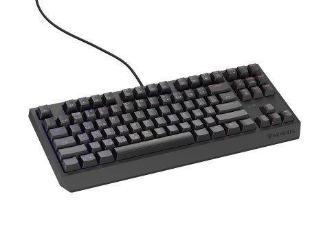 GENESIS GENESIS Thor 230 TKL klawiatura Gaming USB QWERTY Czeski, Słowacki Czarny