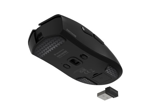 GENESIS Genesis Zircon 880 | Wireless | Gaming Mouse | Black | 2.4 GHz, Bluetooth, USB