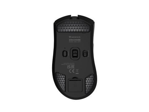 GENESIS Genesis Zircon 880 | Wireless | Gaming Mouse | Black | 2.4 GHz, Bluetooth, USB