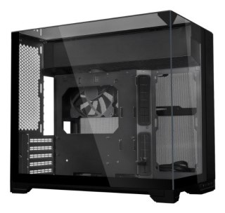 LIAN LI Lian Li O11 Vision-M PC-Gehäuse, Micro-ATX, Tempered Glass - schwarz