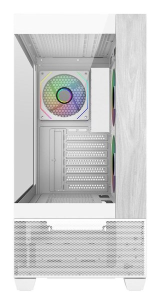 No name Cooler Master Elite 690 Wood Midi Tower Biały