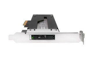 No name Kontroler pamięci masowej ICY Dock ToughArmor MB840M2P-B - Karta M.2 NVMe - PCIe 3.0 x4 - 1 nadajnik/kanał - Srebrny
