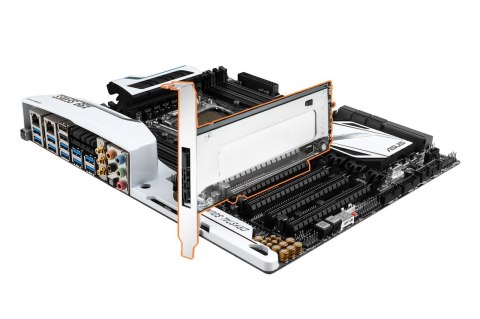 No name Kontroler pamięci masowej ICY Dock ToughArmor MB840M2P-B - Karta M.2 NVMe - PCIe 3.0 x4 - 1 nadajnik/kanał - Srebrny