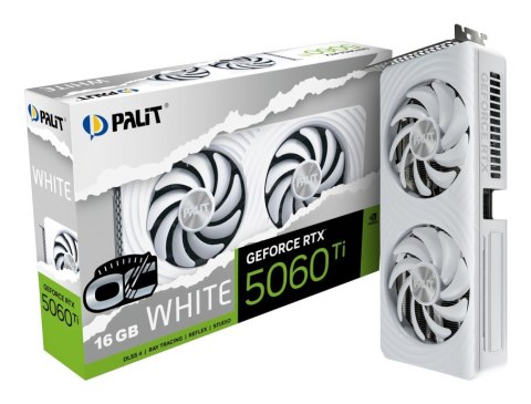 Palit Palit GeForce RTX 5060 Ti White OC NVIDIA 16 GB GDDR7