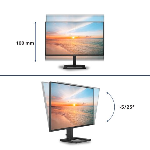 Philips MONITOR PHILIPS LED QHD 27" E-LINE 27E1N1600AE/00 100Hz
