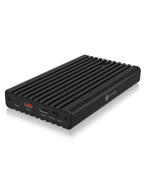 RAIDSONIC Adapter IcyBox z funkcją klonowania dla M.2 NVMe SSD USB3.2 Gen2 retail