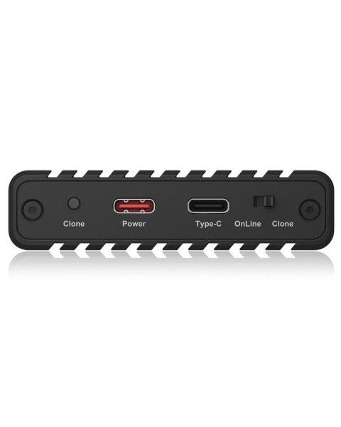 RAIDSONIC Adapter IcyBox z funkcją klonowania dla M.2 NVMe SSD USB3.2 Gen2 retail