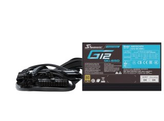 Seasonic Zasilacz Seasonic G12 GC 80 PLUS Gold - 650 Watt,