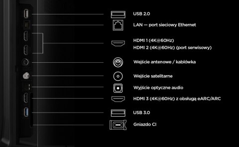 TCL Telewizor 50 cali QLED 50P7L