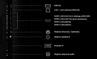 TCL Telewizor 65 cali QLED 65A400