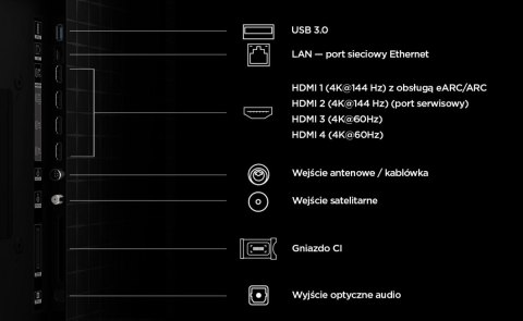 TCL Telewizor 65 cali QLED 65A400