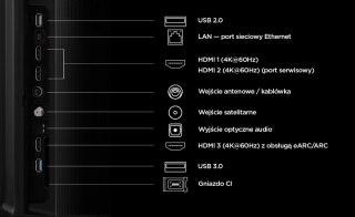 TCL Telewizor 65 cali QLED 65P7L