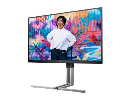 AOC AOC Q27U3CV monitor komputerowy 68,6 cm (27") 2560 x 1440 px 4K Ultra HD LCD Czarny