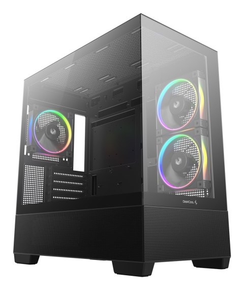 DEEPCOOL DeepCool CG380 3F Midi Tower Czarny