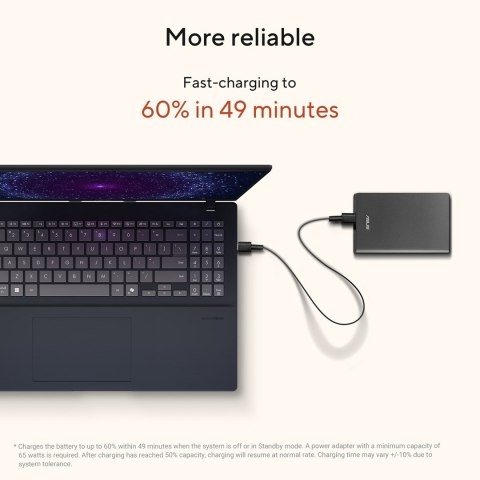 ASUS ASUS Vivobook 16 M1607KA-MB164W Ryzen AI 5 330 16.0"WUXGA IPS-level Panel 60Hz 300nits AG 16GB DDR5 SSD512 Radeon Graphics WLAN+
