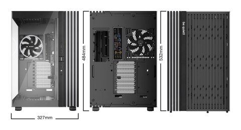 BE QUIET! OBUDOWA BE QUIET! Light Base 900 FX Black