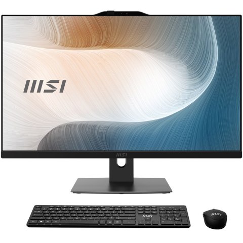 MSI MSI AIO Modern AM272P 1M-1293XEU Core5-120U 27" IPS LED FHD Non-Touch Anti-Glare 16GB SSD512GB M.2 AX211 WiFi 6E noOS Black