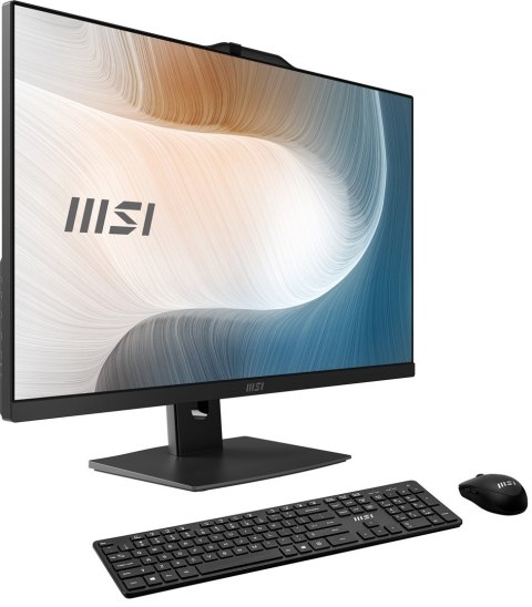 MSI MSI AIO Modern AM272P 1M-1293XEU Core5-120U 27" IPS LED FHD Non-Touch Anti-Glare 16GB SSD512GB M.2 AX211 WiFi 6E noOS Black