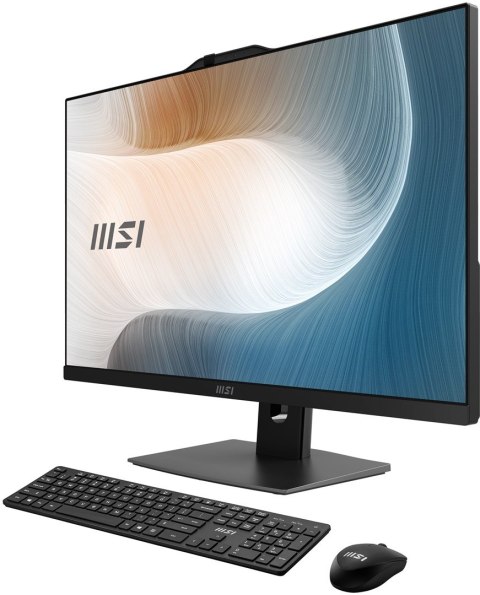 MSI MSI AIO Modern AM272P 1M-1293XEU Core5-120U 27" IPS LED FHD Non-Touch Anti-Glare 16GB SSD512GB M.2 AX211 WiFi 6E noOS Black