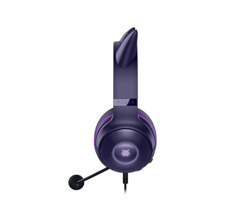 RAZER Zestaw słuchawkowy Razer Kraken Kitty V2 Przewodowe Nauszne Mikrofon Redukcja szumów Edycja Gengara