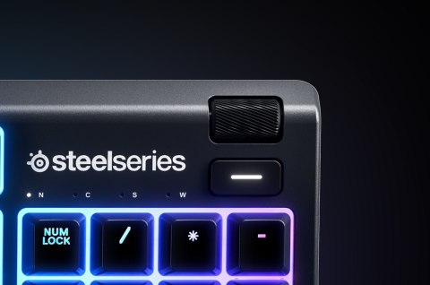 SteelSeries SteelSeries Apex 3 Gaming Keyboard, US Layout, Wired, Black SteelSeries Apex 3 Gaming keyboard IP32 water resistant for protecti