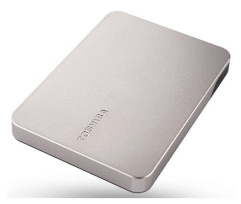 Toshiba Dysk zewnętrzny Toshiba Canvio Flex 2,5" 1 TB Specialty, ciepły srebrny