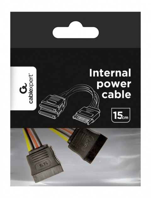 Gembird Kabel SATA (M)->SATA(F)X2 15cm