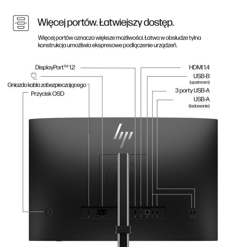 Hewlett-Packard Monitor HP Series 5 24-calowy monitor seria 5 Pro WUXGA - 524pn