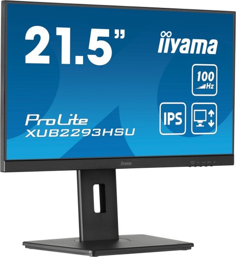 IIYAMA Iiyama Display 22 XUB2293HSU-B7 IPS - Płaski Ekran - 54.6 cm