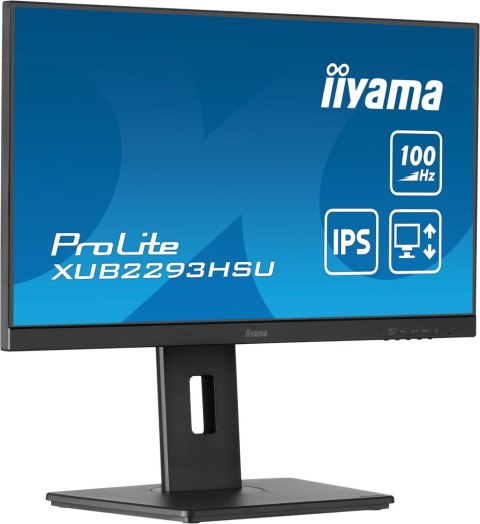 IIYAMA Iiyama Display 22 XUB2293HSU-B7 IPS - Płaski Ekran - 54.6 cm