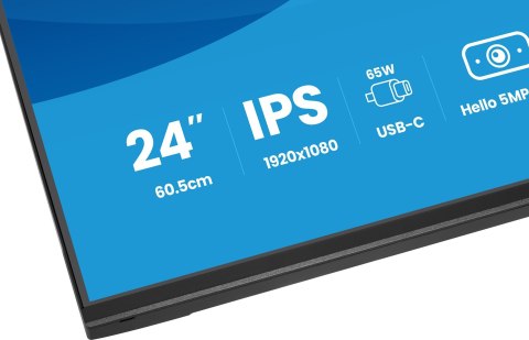IIYAMA Monitor LCD 23,8" iiyama ProLite XB2497HSNH-B1 IPS LCD 4MS 1920X1080 350CD/M2 HDMI/DP/USB 2 Full HD Czarny