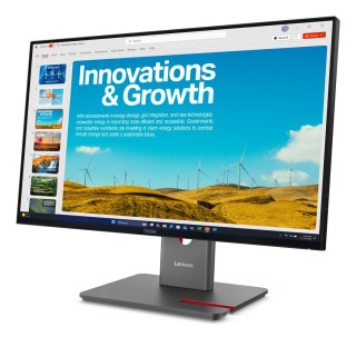 Lenovo Lenovo ThinkVision P24QD-40 LED display 60,5 cm (23.8") 2560 x 1440 px Quad HD LCD Czarny