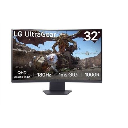 LG LG 32GS60QC-B monitor komputerowy 80 cm (31.5") 2560 x 1440 px Quad HD LCD Czarny