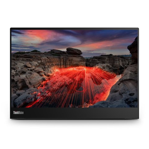 Lenovo Lenovo Monitor ThinkVision 14.0" M14t Gen 2 Touch 16:9 Panel IPS 2240 x 1400 Lift USB Hub DP