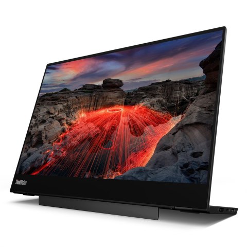 Lenovo Lenovo Monitor ThinkVision 14.0" M14t Gen 2 Touch 16:9 Panel IPS 2240 x 1400 Lift USB Hub DP
