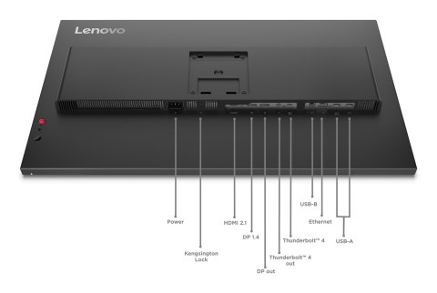 Lenovo Lenovo ThinkVision P32UD-40 monitor komputerowy 80 cm (31.5") 3840 x 2160 px 4K Ultra HD LCD Czarny