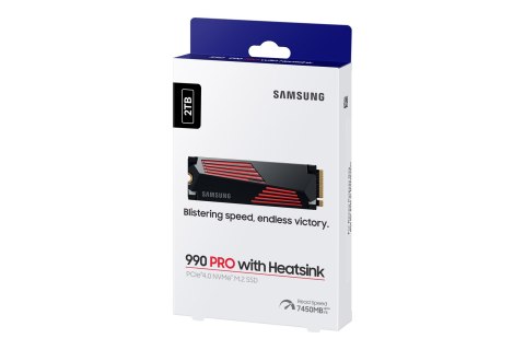 Samsung Dysk SSD Samsung 990 PRO 2TB M.2 2280 PCI-E x4 Gen4 NVMe