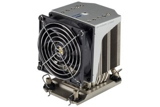 Supermicro Supermicro SNK-P0080AP4 system chłodzenia komputerów Procesor Chłodnica powietrza 9,2 cm Czarny, Stal nierdzewna