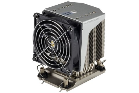 Supermicro Supermicro SNK-P0080AP4 system chłodzenia komputerów Procesor Chłodnica powietrza 9,2 cm Czarny, Stal nierdzewna