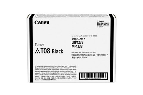 Canon Canon TONER T08 3010C006 kaseta z tonerem 1 szt. Oryginalny Czarny