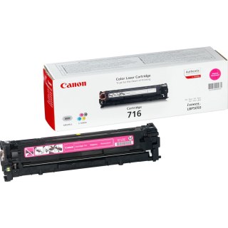 Canon Canon Toner 716 kaseta z tonerem 1 szt. Oryginalny Purpurowy