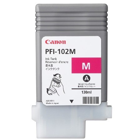 Canon Tusz Canon PFI-102M=PFI102M=CF0897B001AA, czerwony 130ml
