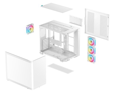 DEEPCOOL DeepCool CG530U 4F Tower Biały