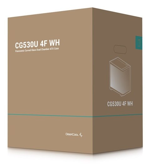 DEEPCOOL DeepCool CG530U 4F Tower Biały