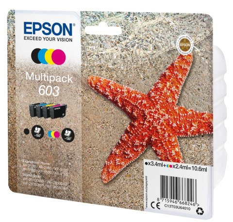 Epson Zestaw tuszy Epson 603 Multipack C13T03U640