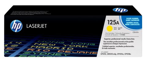 Hewlett-Packard HP 125A oryginalny wkład z żółtym tonerem LaserJet