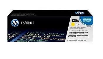 Hewlett-Packard HP 125A oryginalny wkład z żółtym tonerem LaserJet