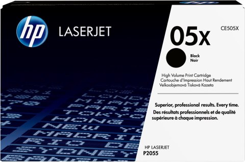 Hewlett-Packard Toner HP czarny HP 05X, HP05X=CE505X, 6500 str.