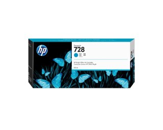 Hewlett-Packard Tusz HP niebieski HP 728, HP728=F9K17A, 300 ml