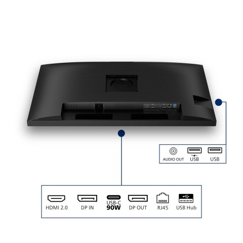 Philips Monitor Philips 80.0cm (31.5") 32B2U3601 16:09 HDMI+DP+USB-C